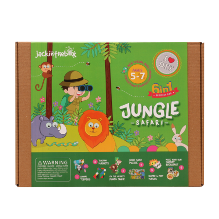 Jack In The Box - Kit Creatie 6-In-1 Safari In Jungla Jack in the box - 1